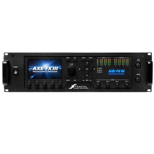 Fractal Audio Axe-Fx III Amp Modeler-Multi-FX Processor