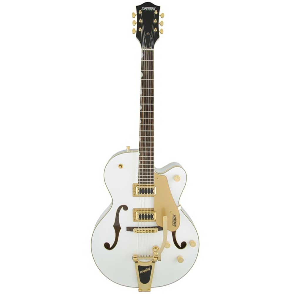 Gretsch G5420TG FSR Electromatic Hollow Body in White with Gold 