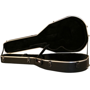 Gator GC-JUMBO Deluxe Molded Jumbo Guitar Case Deep Bowel