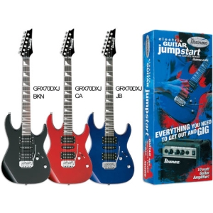 Ibanez Gio GRX70DXJ - BKN Electric Guitar Jam Pack