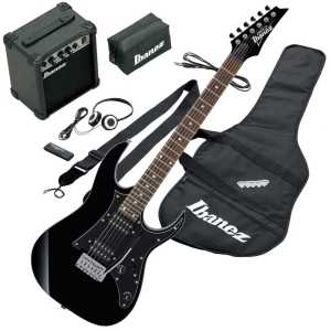Ibanez IJRG200U - BK 6 String Electric Guitar Jam Pack