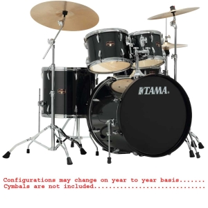 Tama Imperialstar IP52KH6NB HBK 5 Pcs Drum Kit + One Extra Boom Stand with Black Nickel
