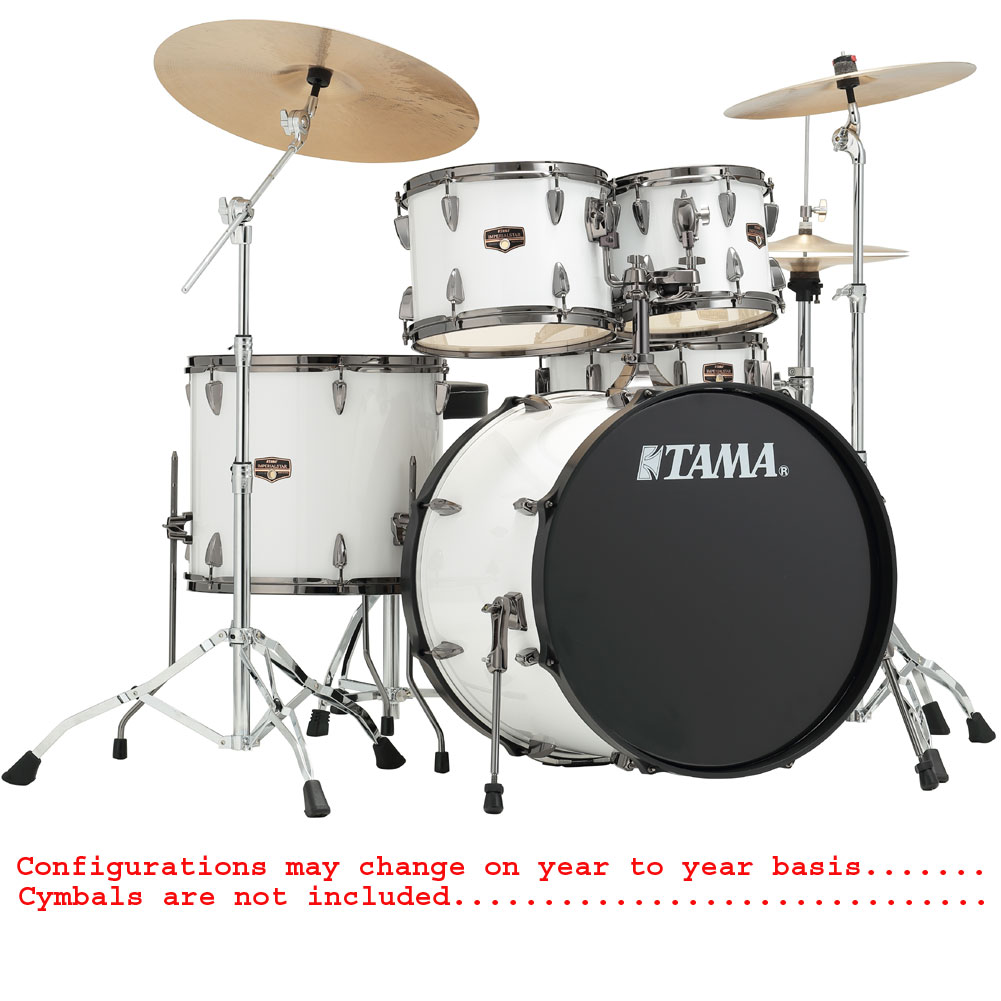 Tama Imperialstar IP52KH6NB - SGW 5 Pcs Drum Kit + One Extra Boom Stand with Black Nickel Tama Imperialstar IP52KH6NB SGW 5 Pcs Drum Kit + One Extra Boom Stand with Black Nickel
