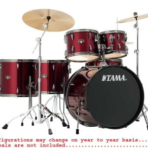 Tama Imperialstar IP62KH6NB VTR 6 Pcs Drum Kit + One Extra Boom Stand with Black Nickel