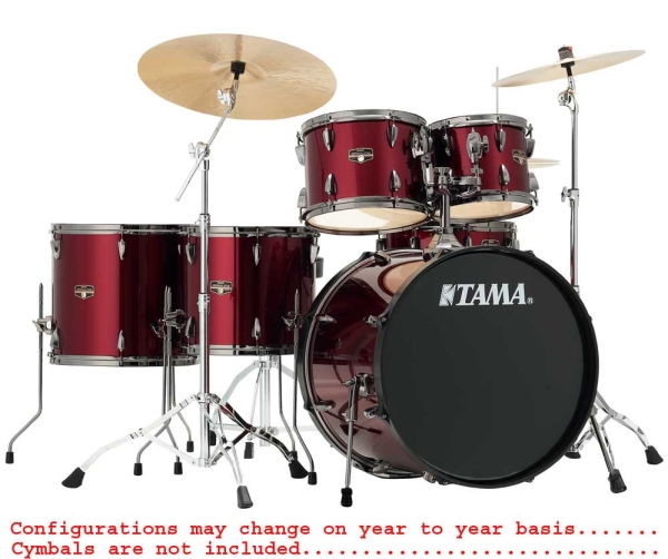 Tama Imperialstar IP62KH6NB VTR 6 Pcs Drum Kit + One Extra Boom Stand with Black Nickel