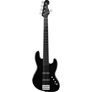 Fender Squier Deluxe Jazz Bass - Active - RW - 5 String - BK-0300575506