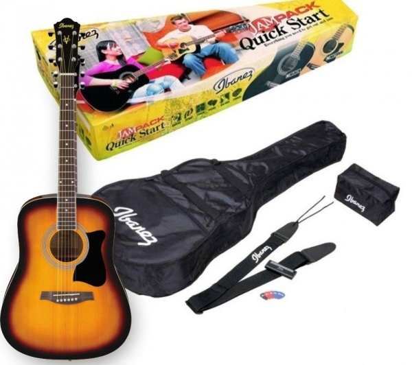 Ibanez V50NJP VS Jampack Acoustic Dreadnought Guitar Pack