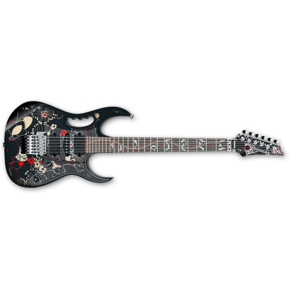 Ibanez Prestige Steve Vai JEM77 - FP2 6 String Electric Guitar Floral Pattern
