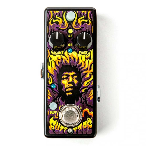 Dunlop JHW1G1 Jimi Hendrix '69 Psych Series Fuzz Face Distortion Guitar Effects Pedal