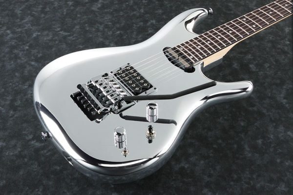 Ibanez Prestige Joe Satriani JS1CR30 - Chrome Boy 6 String Electric Guitar