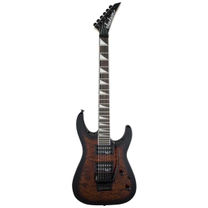 Fender Jackson JS32Q Dinky Arch Top-DSB 6 String Electric Guitar-2910112510