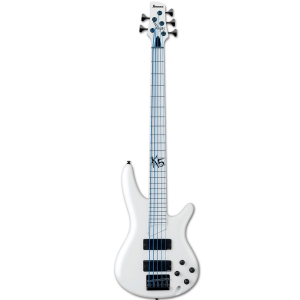 Ibanez Fieldy K5 Ltd - Wh 5 String Bass Guitar