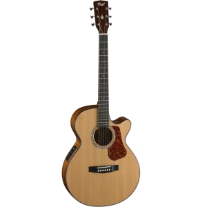 Cort L500F NAT Venetian Cutaway w-Fishman Pickup Semi Acoustic Guitar