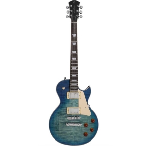 Sire Larry Carlton L7 TBL Signature series Electric Guitar with Gig Bag Transparent Blue