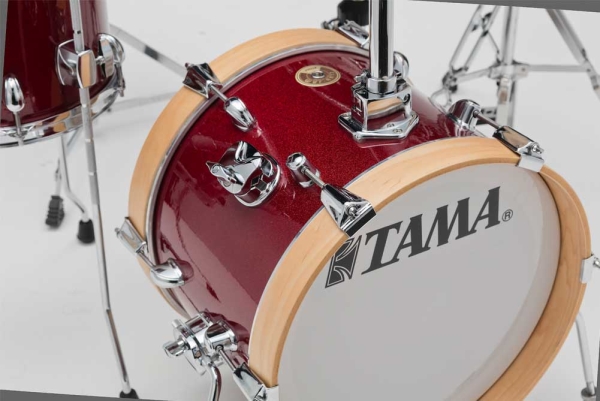 Tama Club Jam Flyer Kit LJK44H4 CPM Unicolor Wrap Finish 4 Pcs Drum Kit