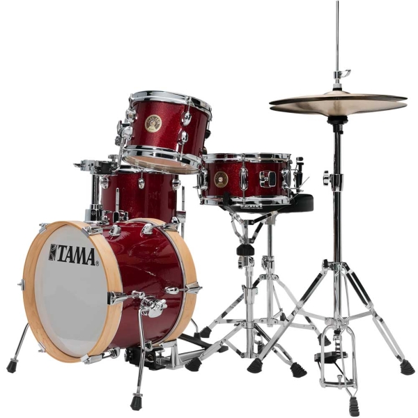 Tama Club Jam Flyer Kit LJK44H4 CPM Unicolor Wrap Finish 4 Pcs Drum Kit