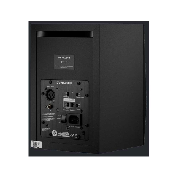 Dynaudio LYD5 5 inch Powered Studio Monitor Single Black