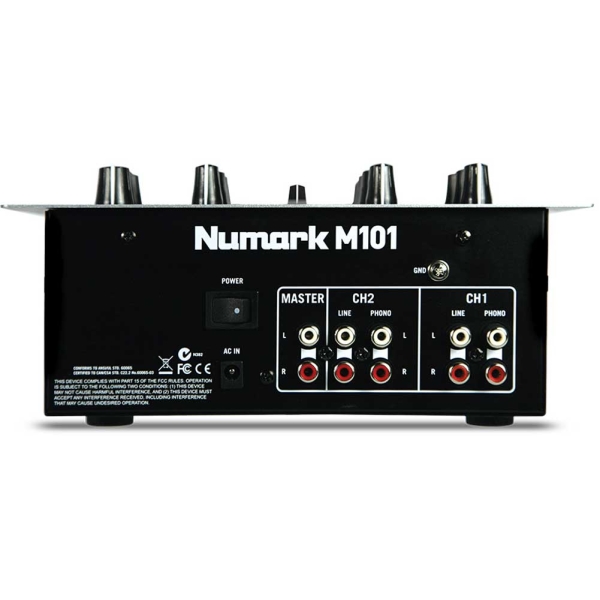 Numark M101 2-Channel All-Purpose DJ Table Top Mixer