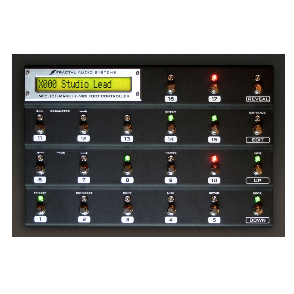 Fractal MFC-101 MARK III MIDI Foot Controller