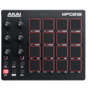 Akai Professional MPD218 Feature-Packed, Highly Playable Pad Controller