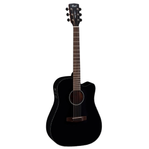 Cort MRE - BKS 6 String Semi Acoustic Guitar