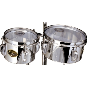 Tama MT68ST Mini Steel Timbales w-Adapter without stand