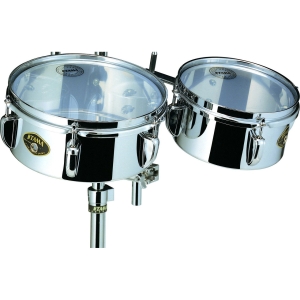Tama MT810ST Mini Steel Timbales w-Adapter without stand