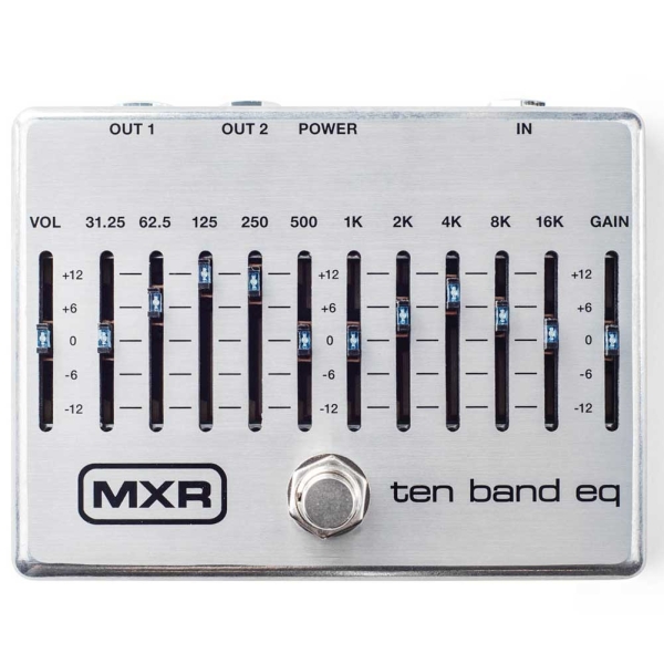 Dunlop MXR M108s 10-Band EQ Guitar Effects Pedal
