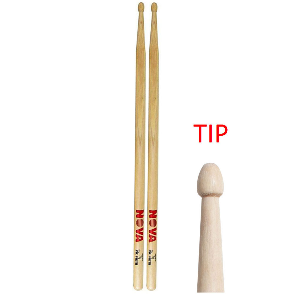 Vic Firth 7A Drum Stick Pair Player Label : : Musical Instruments