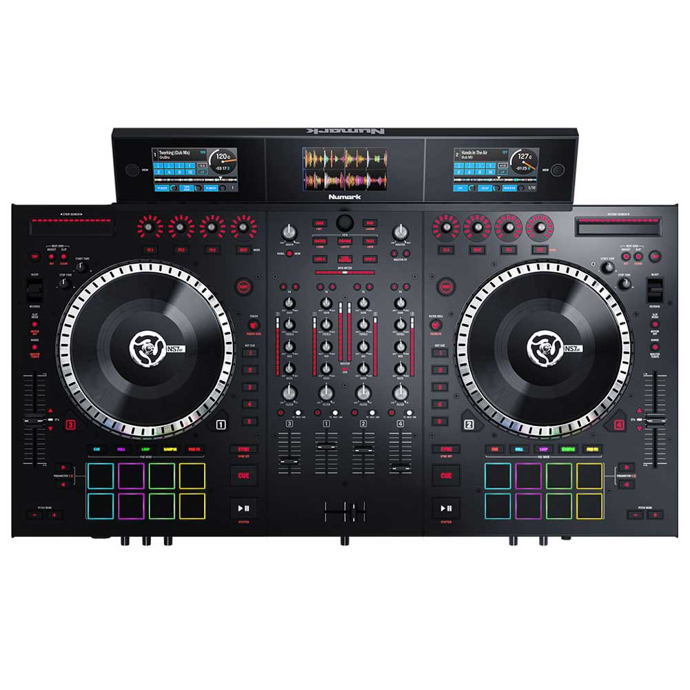 Numark NS7III 4-Channel Motorized DJ Controller & Mixer with