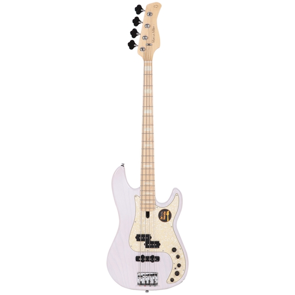 Sire Marcus Miller P7 Swamp Ash White Blonde 4 String 2nd Gen Bass Guitar with Gig Bag