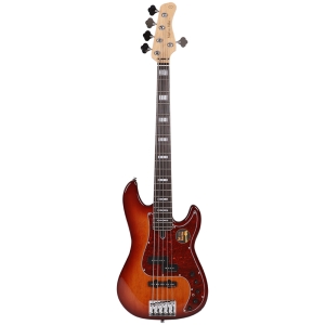 Sire Marcus Miller P7 Alder Tobacco Sunburst 5 String 2nd Gen Bass Guitar with Gig Bag