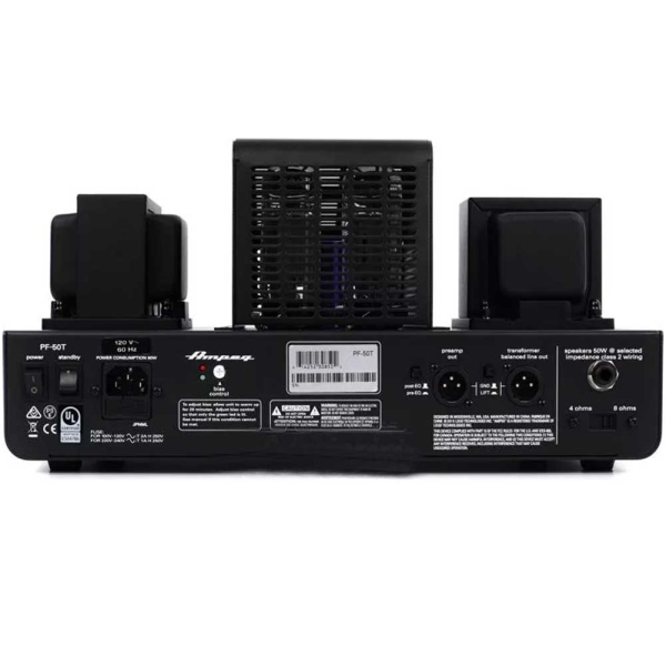 Ampeg PF-50T Portaflex 50-watt All-tube Bass Head 990261005