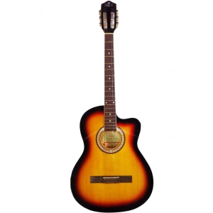 Pluto HW41C 201 SB Dreadnought with Cutaway Acoustic Guitar