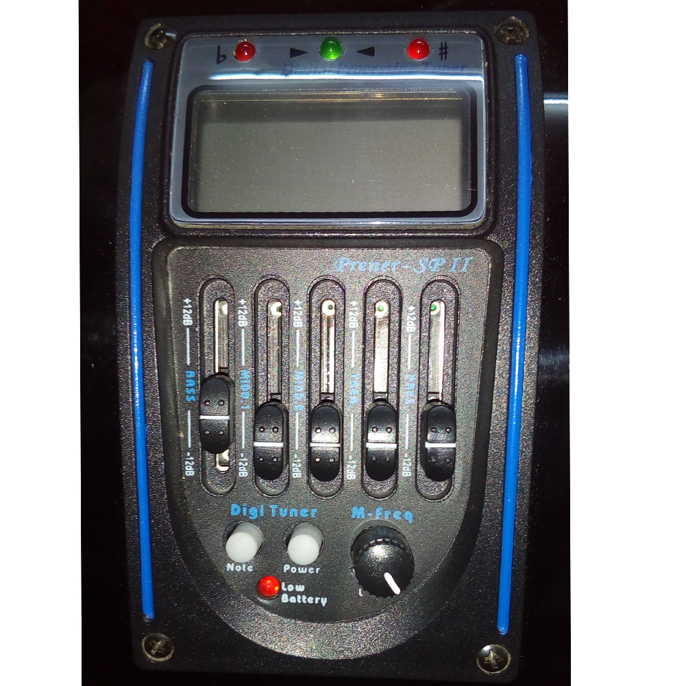 Pluto HW41CE 101SP NAT Electro Acoustic Guitar with Prener SP II EQ Guitar Pickup