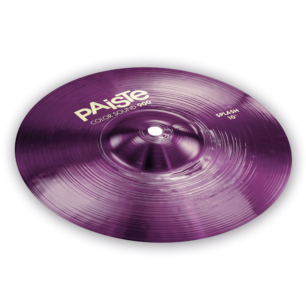 Paiste Color Sound 900 Series Purple Splash 10" Cymbal-1942210 Paiste Color Sound 900 Series Purple Splash 10" Cymbal-1942210