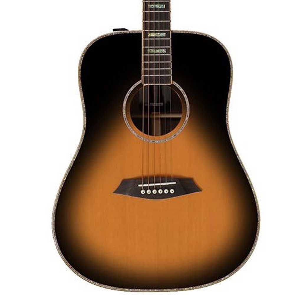Sire R7 DS VS Zebra 7 SIB Preamp System Dreadnought Acoustic Guitar Musicians Cart