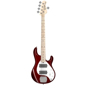 Sterling RAY5HH-CAR-M1 by Music Man Stingray HH Bass Guitar 5 String