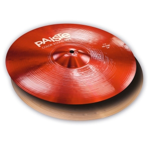 Paiste Color Sound 900 Series Red Hi-Hat 14" Cymbal-1923714