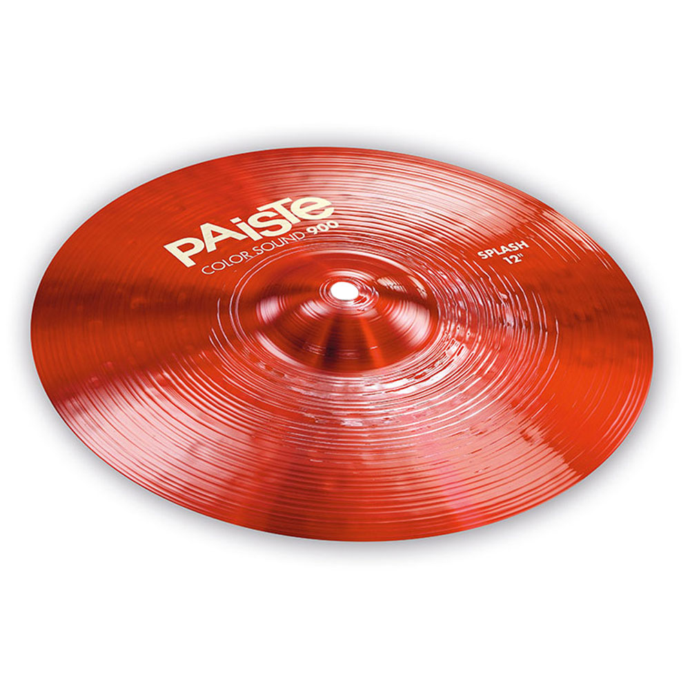 Paiste Color Sound 900 Series Red Splash 12" Cymbal-1922212 Paiste Color Sound 900 Series Red Splash 12" Cymbal-1922212