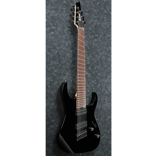 Ibanez RGMS7 BK RG Standard Multi-Scale Electric Guitar 7 Strings
