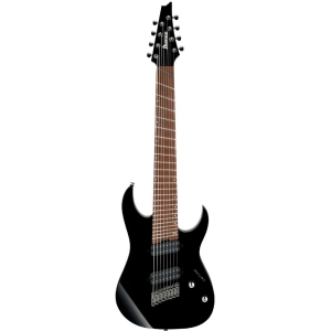 Ibanez RGMS8 BK RG Standard Multi-Scale Electric Guitar 8 Strings