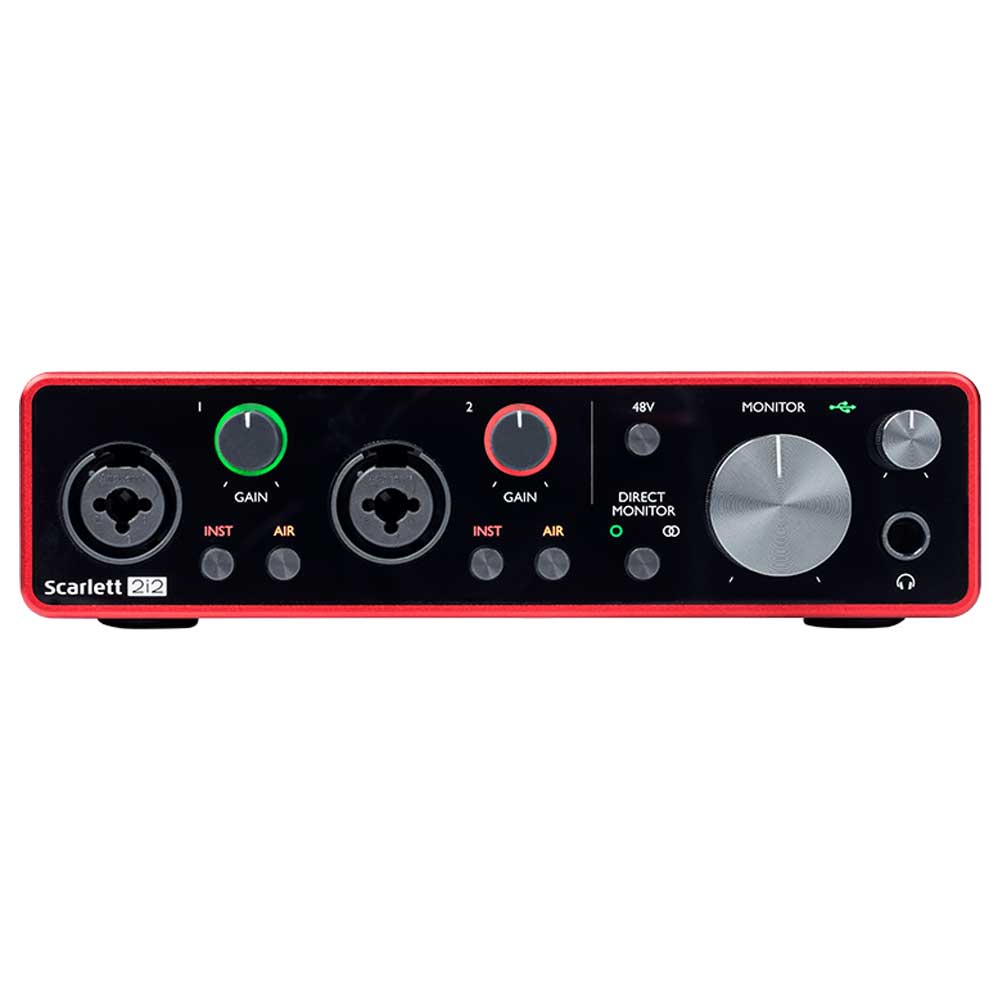Focusrite Scarlett 2i2 3rd Gen Essential Studio USB Audio Interface