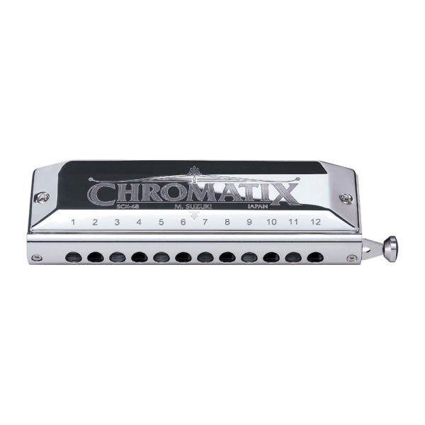 Suzuki SCX-48C Chromatix Series Harmonica C 12 Hole Chromatix