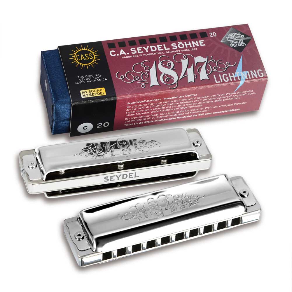 Seydel 16601C Blues Lightning 1847 Diatonic Key C harmonica
