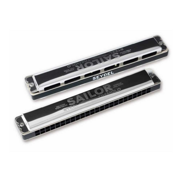 Seydel 26480C Sailor Steel Tremolo Key C harmonica