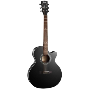 Cort SFX-ME BKS Venetian Cutaway w-Cort CE304 Electro Acoustic Guitar
