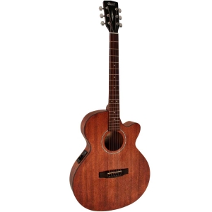 Cort SFX-MEM OP Venetian Cutaway Mahogany w-Cort CE304T Electro Acoustic Guitar