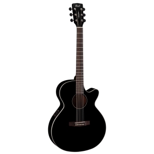 Cort SFX1F BK Semi Acoustic Guitar with Fishman Pickup