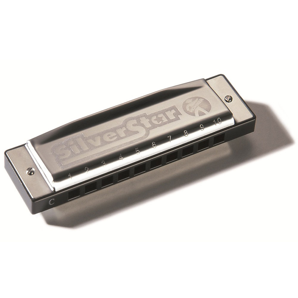 Hohner M50403XS Silver Star Key D 10 Hole Harmonica